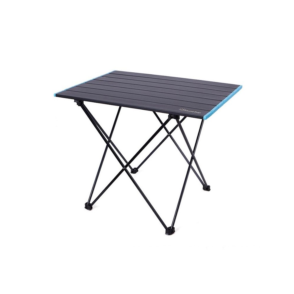 Outdoor Aluminum Alloy Folding Table Camping Picnic Portable Folding Table Barbecue Table Stall Small Dining Table, Size:Medium