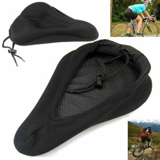 Bicycle Cushion Covers Cycling Gear Accessories, Color: Red