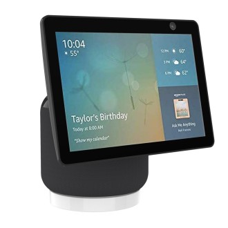 JS10 Audio Punch-Free Desktop Bracket For Amazon Echo Show 10(White)