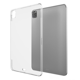 For iPad Pro 12.9 inch (2021) / (2020) Shockproof Soft TPU Protective Tablet Case(Transparent)