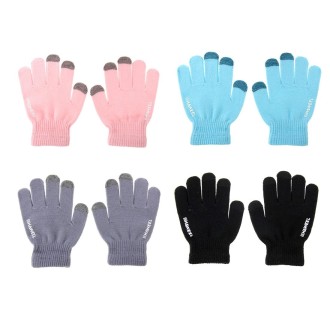 20 Pairs HAWEEL Three Fingers Touch Screen Gloves Kit with Display Stand Box for Men / Women / Kids, For iPhone, Galaxy, Huawei,