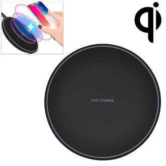 KD-1 Ultra-thin 10W Normal Charging Wireless Charger (Black)