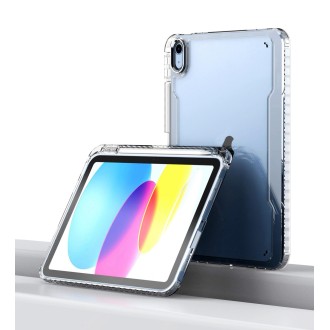 For iPad mini 6 Clear Acrylic Shockproof Tablet Case(White)