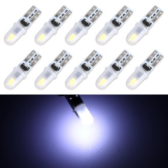 10 in 1 T5 Car Instrument Panel LED Decorative Light (White Light)