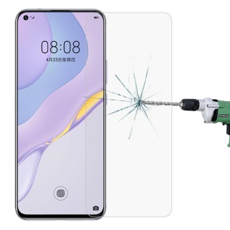 For Huawei nova 7 Half-screen Transparent Tempered Glass Film