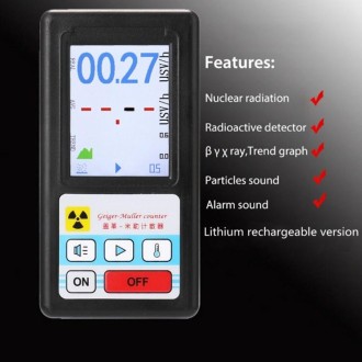 BR-6B Nuclear Radiation Detector Geiger Counter Geiger Tester