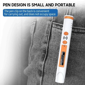 Pen Type Nuclear Radiation Detector Geiger Counter Sound Light Alarm