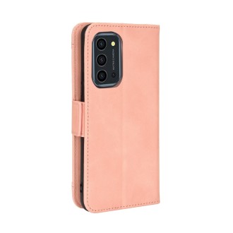 For Oukitel K9 Pro Skin Feel Calf Pattern Leather Phone Case(Pink)