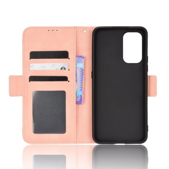 For Oukitel K9 Pro Skin Feel Calf Pattern Leather Phone Case(Pink)