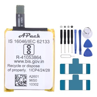 For Apack APP00302 Watch Battery Replacement 300mAh