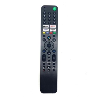 RMF-TX520U Bluetooth Voice Remote Control For Sony Smart TV KD-43X80J KD-43X85J(Black)