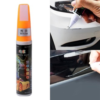 Car Scratch Repair Auto Care Scratch Remover Maintenance Paint Care Auto Paint Pen(White)