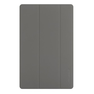 For Teclast M40 Pro 3-Fold Holder Folio Leather Tablet Smart Case(Grey)