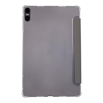 For Teclast T40 HD 3-Fold Holder Folio Leather Tablet Smart Case(Grey)