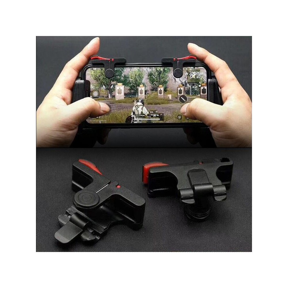 D9 1 Pair Mobile Phone Gaming Handle L / R Shooter PUBG Game Controller