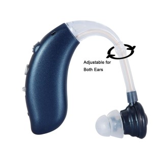 USB Charging Earhook Noise Reduction Hearing Aid Sound Amplifier(Blue)