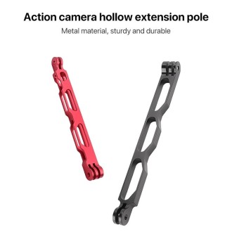 20cm Aluminium Extension Arm Hollow Grip Extender(Silver)