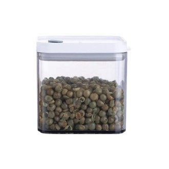 Household Coarse Grain Transparent Sealed Jar Food Grade Storage Jar Dried Fruit Snack Storage Jar with Lid, Capacity:700ml