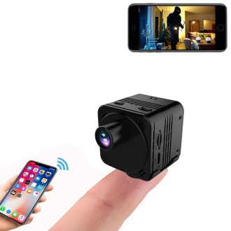 R89 Full HD 1080P WiFi Mini DV Recorder Camera, Support Monitor Detection & Night Vision & Loop Recording & TF Card