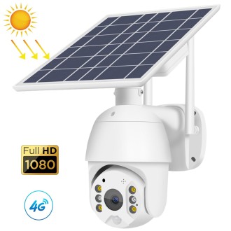 T16 1080P Full HD 4G (US Version) Network Monitoring Solar Powered Camera, Support PIR + Radar Alarm, Night Vision, Two Way Audi