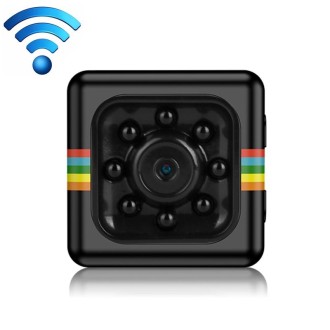 SQ11 Home HD 1080P 8 LEDs Mini WiFi Camera, Support Night Vision & Motion Detection & TF Card(Black)