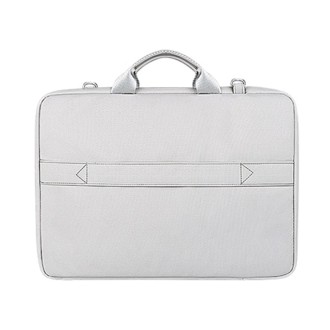 ST11 Polyester Thickened Laptop Bag, Size:15.6 inch(Silver Gray)