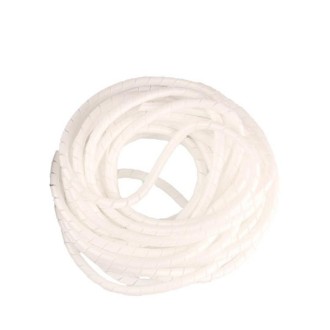 Wire Protection Tape Insulated Winding Tube, Model: 18mm  / 3.5m Length(White)