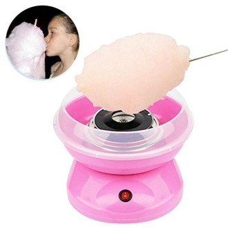 Electric Cotton Candy Machine, Plug:EU(Pink)