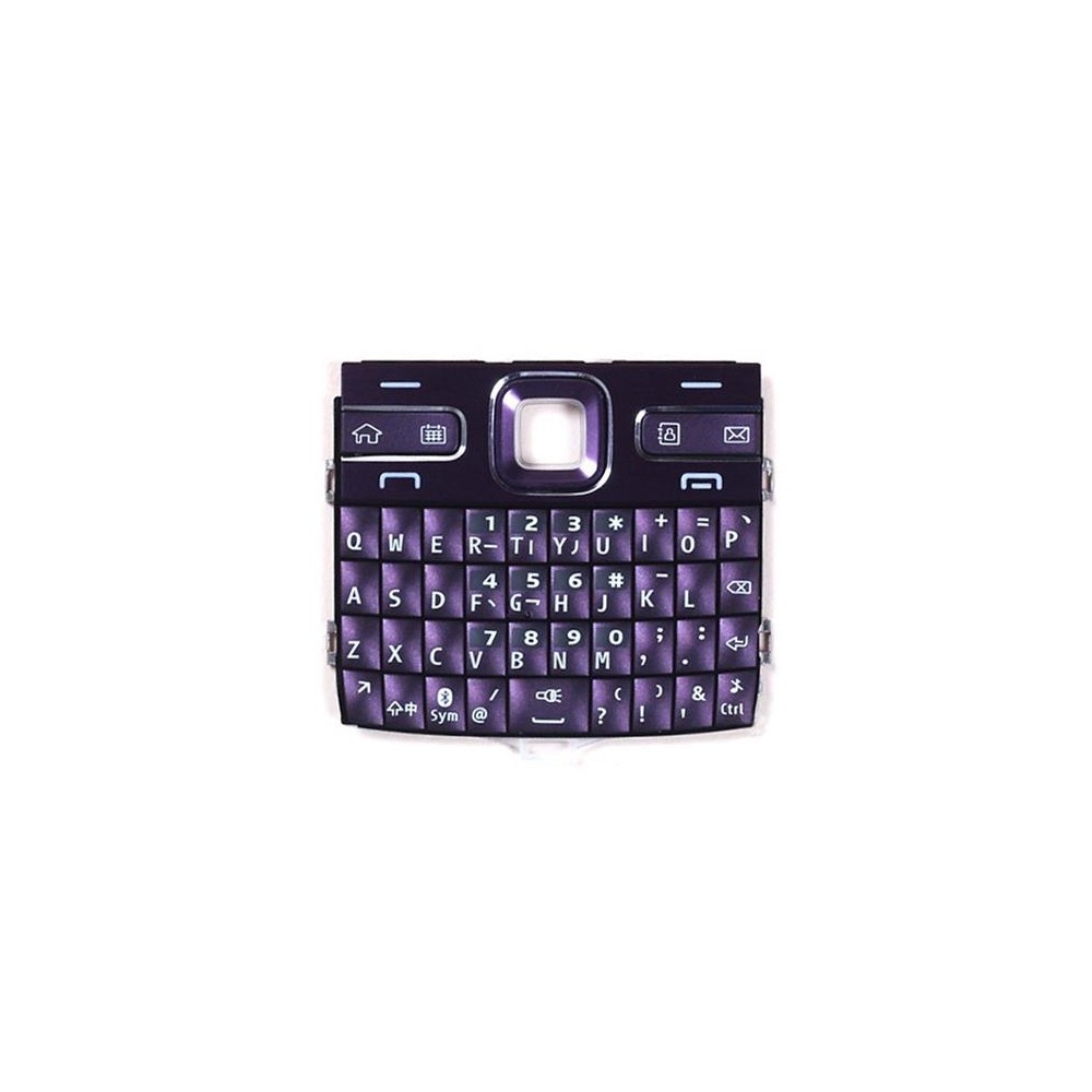 Mobile Phone Keypads Housing  with Menu Buttons / Press Keys for Nokia E72(Purple)