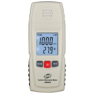 GM8805 Portable Digital Carbon Monoxide Meter, Battery Not Included