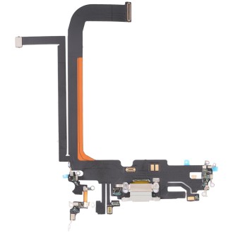 For iPhone 13 Pro Max Charging Port Flex Cable (White)