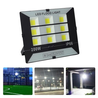 200W 6500K Cool White LED Waterproof Flood Light