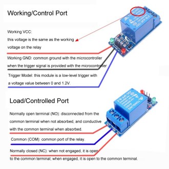 24V 1 Way Relay Module Low Power Trigger Relay Expansion Board