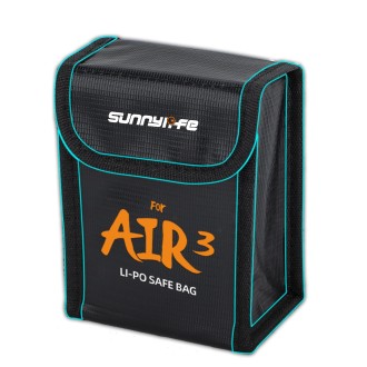 For DJI Air 3 Sunnylife Battery Explosion-proof Safe Bag Protective Li-Po Safe Bag For 1pc Battery