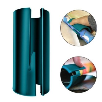 Paper Cutting Tool Cylinder Paper Cutter Wrapping Paper Cutter(Blue)