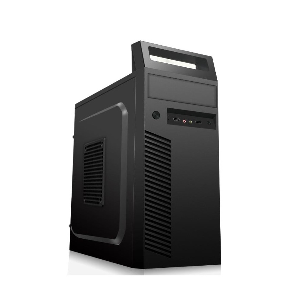 Business Road 3 USB 2.0 Main Chassis 353x160x399mm M-ATX / ATX / Mini-ITX PC Desktop Computer Case