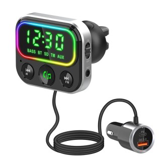 BC79 Car MP3 Bluetooth Player FM Transmitter QC3.0 PD18W Fast Charger