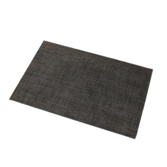 PVC Woven Antibacterial Mildew Proof Heat Insulation Coaster(Black Brown)