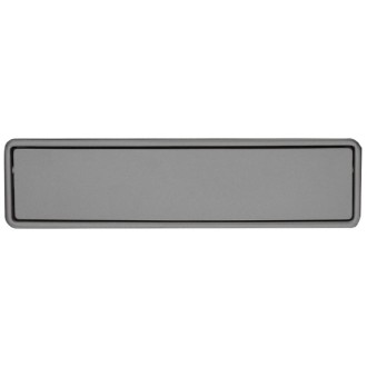 Simple Wardrobe Slotted Scrub Handle Concealed Recessed Drawer Invisible Handle, Hole Distance：160mm (Grey)