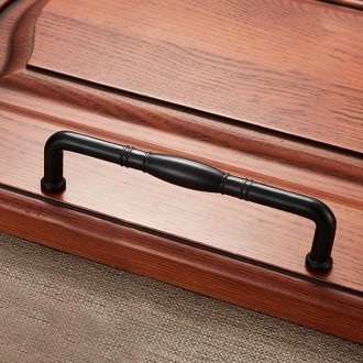 6228-128 Simple Archaistic Zinc Alloy Handle for Cabinet Wardrobe Drawer Door, Hole Spacing: 128mm