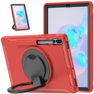 For Samsung Galaxy Tab S6 T860 Shockproof TPU + PC Protective Case with 360 Degree Rotation Foldable Handle Grip Holder & Pen Sl