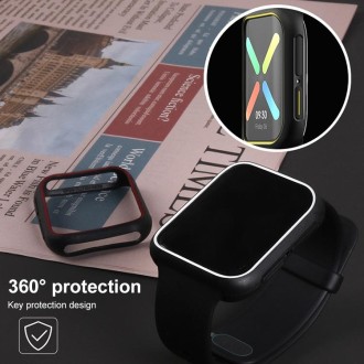 For OPPO Watch 46mm Smart Watch TPU Protective Case, Color:Black