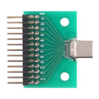 Type C Male Test Board USB 3.1 with PCB Board 24P+2P Connector