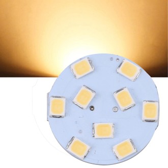 G4 9 LEDs SMD 2835 Light Pin Base Lamp Bulb, AC12V / DC 12-24V (Warm White)