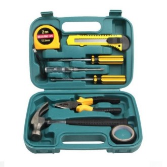 9 In 1 Car Multi-Function Repair Tool Box Household Combination Tool Set