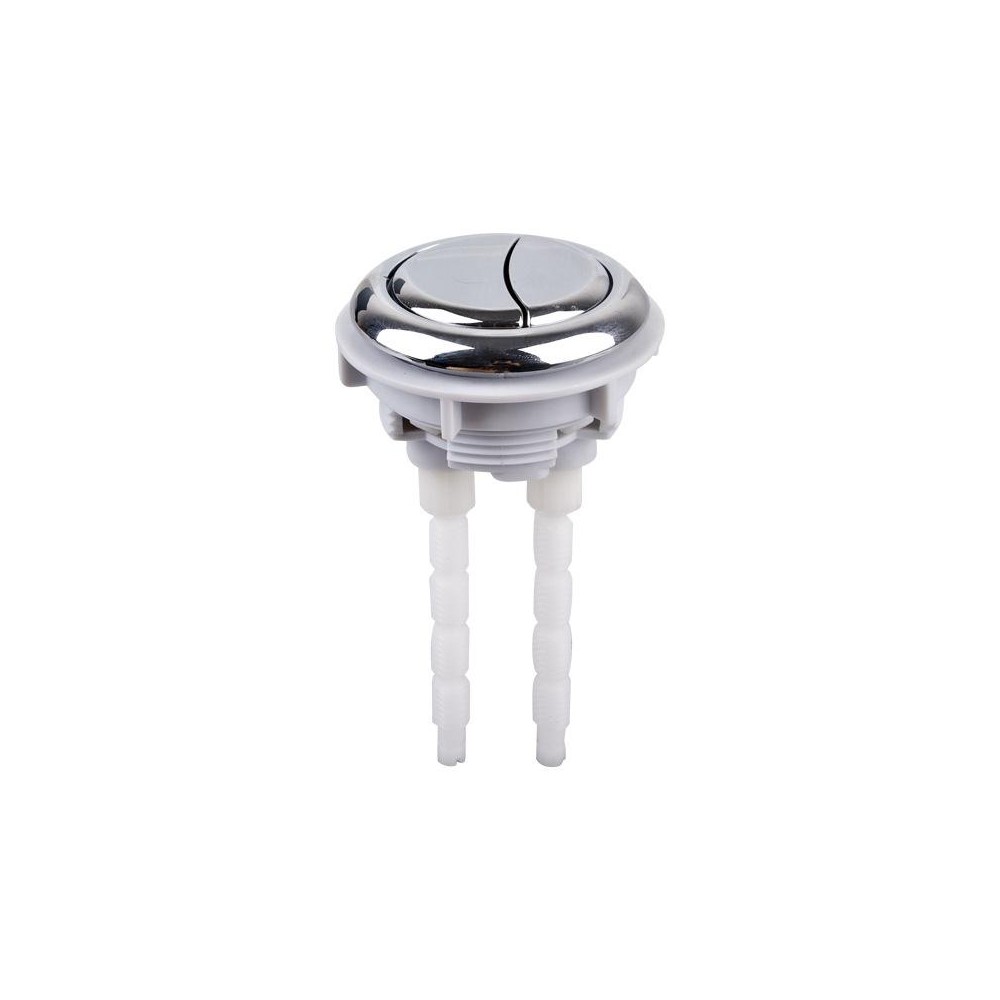 Toilet Tank Stainless Steel Spring Single and Double Buttons, Spec: 2 Buttons 58mm