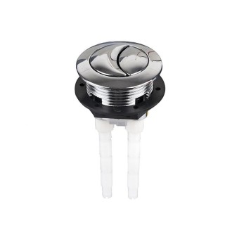 Toilet Tank Stainless Steel Spring Single and Double Buttons, Spec: 2 Buttons 38mm