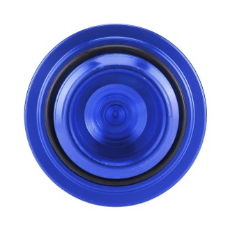 Car Modified Stainless Steel Oil Cap Engine Tank Cover for Mitsubishi, Size: 5.0 x 4.6cm(Blue)