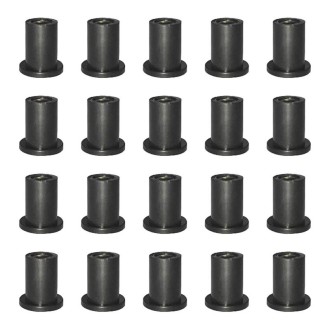 20 in 1 M4 Universal Motorcycle Windshield Brass Nuts