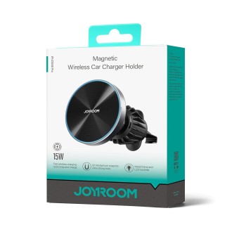 JOYROOM JR-ZS240 Pro Magnetic Wireless Car Air Outlet Charger(Black)